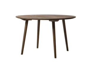 Okrúhly stôl In Between SK4 ø120, smoked oiled oak