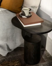 Hrnček s podšálkou Inlay, sand/brown