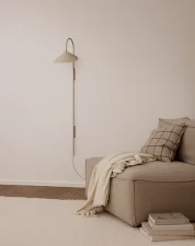 Nástenná lampa Arum Swivel Tall, cashmere