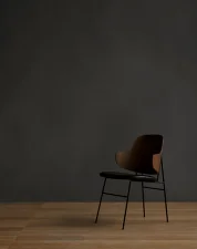 Jedálenská stolička Penguin, walnut/Dakar 0842