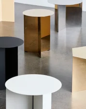 Stolík Slit High, brass