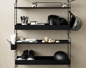 Organizéry String 3ks, black