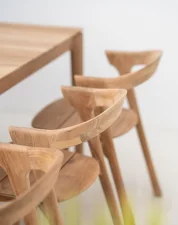 Vonkajšia stolička Bok, teak