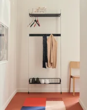 Ramienka Coat Hanger set 4 ks, white