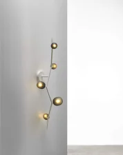 Nástenná lampa Ivy Wall 4 PC1219, triplex opal / white