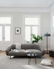 Sofa Plis 3 Seater, brown