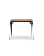 Stôl Vig Robinia 90 x 80 cm, black