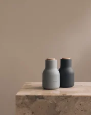 Mlynčeky na soľ a čierne korenie Bottle Small set 2ks, blues