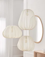 Závesná lampa Balloon large, Ivory