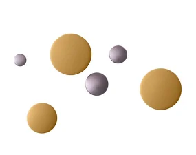 Vešiak The Dots Metal M, lilac