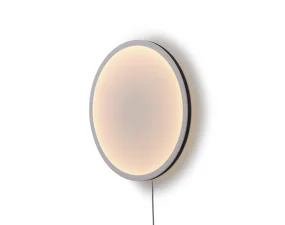 Nástenná lampa Calm Ø50 Touch Dim, white / black