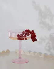Poháre na šampanské Tint 2 ks, pink