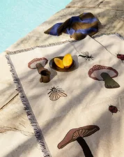 Tapiséria Forest Tapestry Blanket, sand