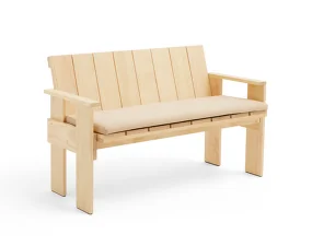 Podsedák Crate Dining Bench, beige
