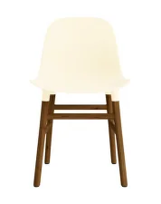 Stolička Form, cream/walnut