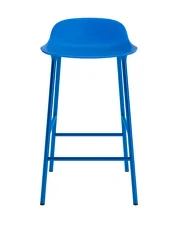 Barová stolička Form 65 cm, bright blue/bright blue