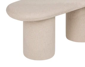 Čalúnená lavica Rull, classic beige wool