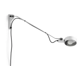 Nástenná lampa Cupola, clear anodised