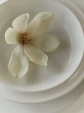 Servírovací tanier Edge Serving Plate Ø35 cm, ecru stoneware