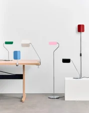 Stojacia lampa Apex, luis pink