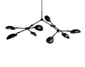 Závesné svietidlo Drop Mini, burned black (5m)