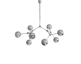 Závesné svietidlo Drop Globe Mini, chrome (5m)