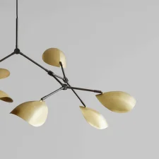 Závesné svietidlo Stingray, brass (5m)