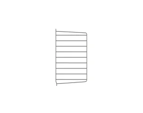 Nástenný panel String Wall 50 x 30, dark grey