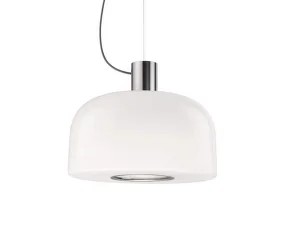 Závesné svietidlo Bellhop Glass S2, bright aluminum
