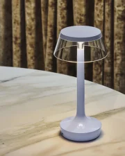 Prenosná lampa Bon Jour Unplugged, fade blue