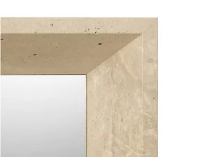 Zrkadlo Lancet, travertine