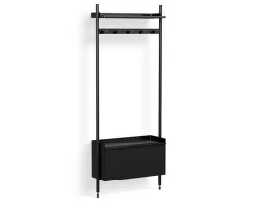 Policový systém Pier kombinácia 1061, black