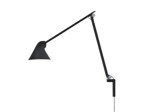 Nástenná lampa NJP Long, black
