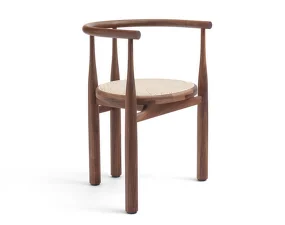 Stolička Bukowski French Cane, walnut