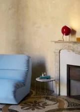 Stolná lampa Topan VP13, vermilion red