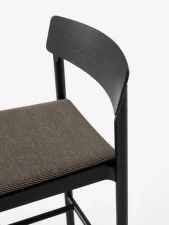 Barová stolička Betty TK14, black/Fuse 351