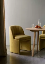 Jedálenská stolička Loafer SC106, Ecriture 0470