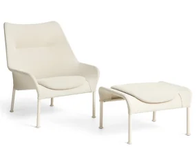 Otoman O2, cream textile