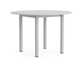 Stôl Annex Round Ø110, anodized/cloud grey