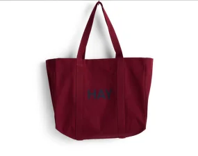 Plátená taška Shopper Bag M, burgundy
