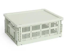 Plastové veko Colour Crate M, off-white