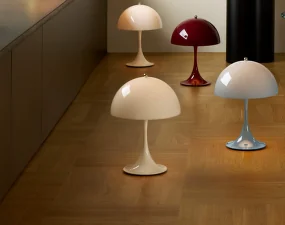 Prenosná lampa Panthella 250, opal beige