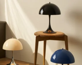 Prenosná lampa Panthella 250, opaque black