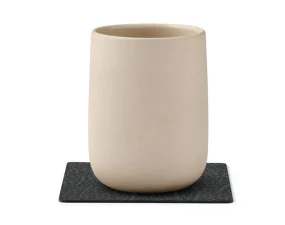 Podložka pod pohárik Square Hippo, black-anthracite