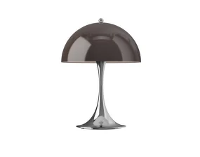 Prenosná lampa Panthella 250, chrome original opal brown