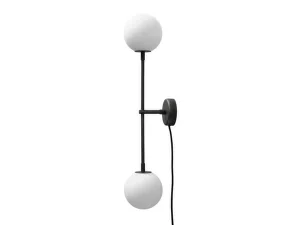 Nástenná lampa Drop Bulb, grey