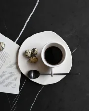 Šálka na kávu Native set 2ks, birch