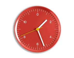 Nástenné hodiny Wall, red