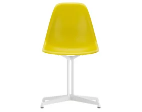 Stolička Eames DSL, mustard / white
