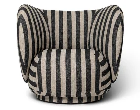Lounge Chair Rico, Louisiana sand / black